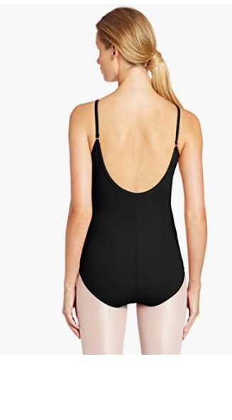 Capezio Women’s Camisole Leotard With Adjustable Straps Black Small