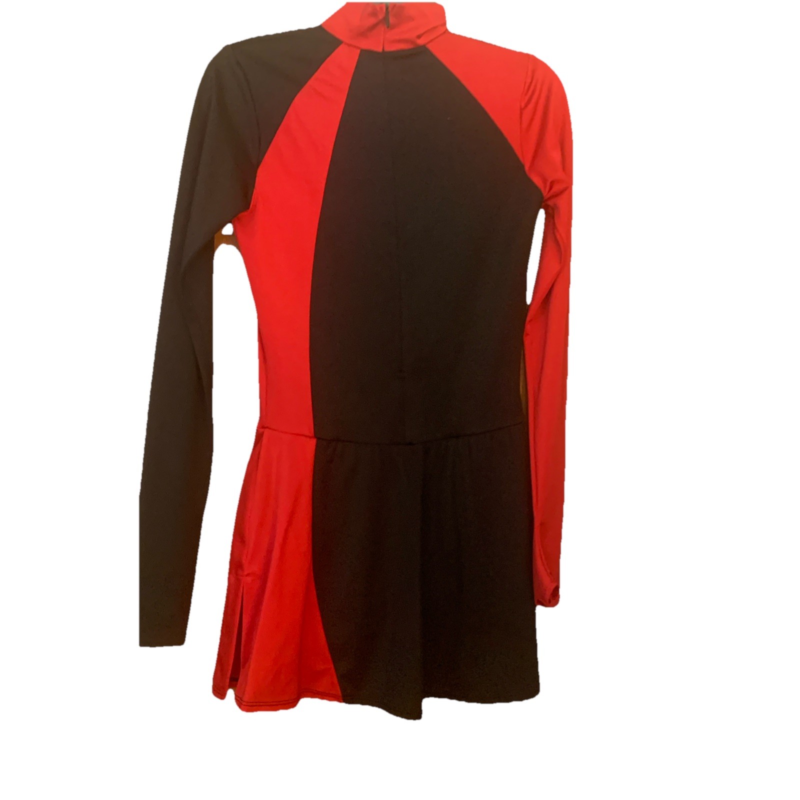 The Lineup Cheer Dance Black And Red Rhinestones Small