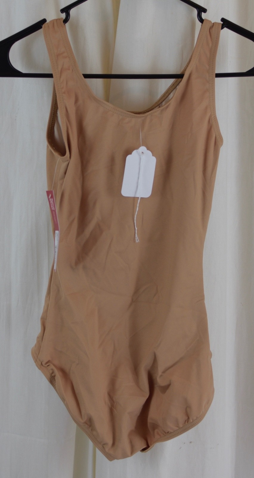 Capezio Women’s High Neck Tank Leotard Beige Size Small