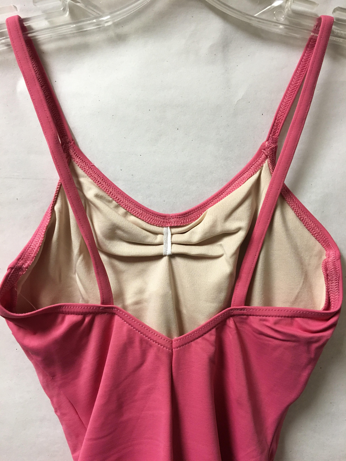 Capezio 1469 Women’s X Small (2-4) Raspberry ABT Cami Pinch Front V-Back Leotard