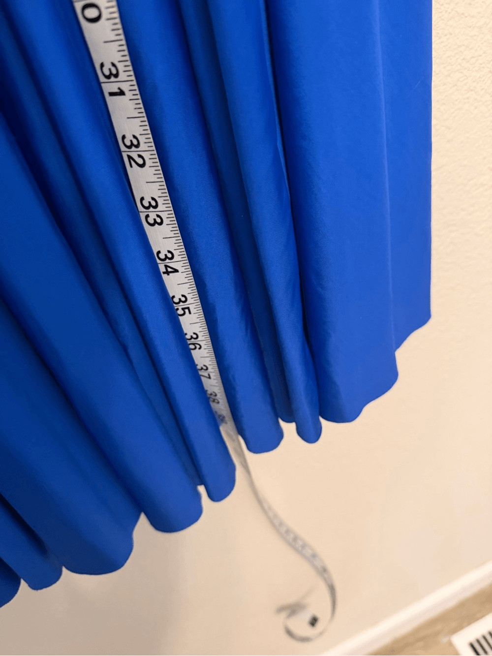 Royal blue jersey stretch Maxi dance circle Skirt pull on costume adult SA adult