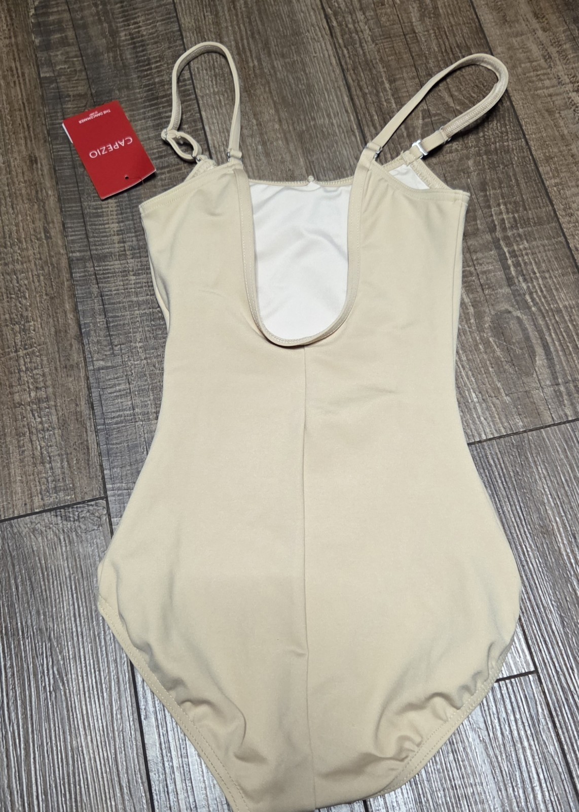 Capezio Women’s Camisole Leotard Adjustable Straps Nude Size Extra Small G23
