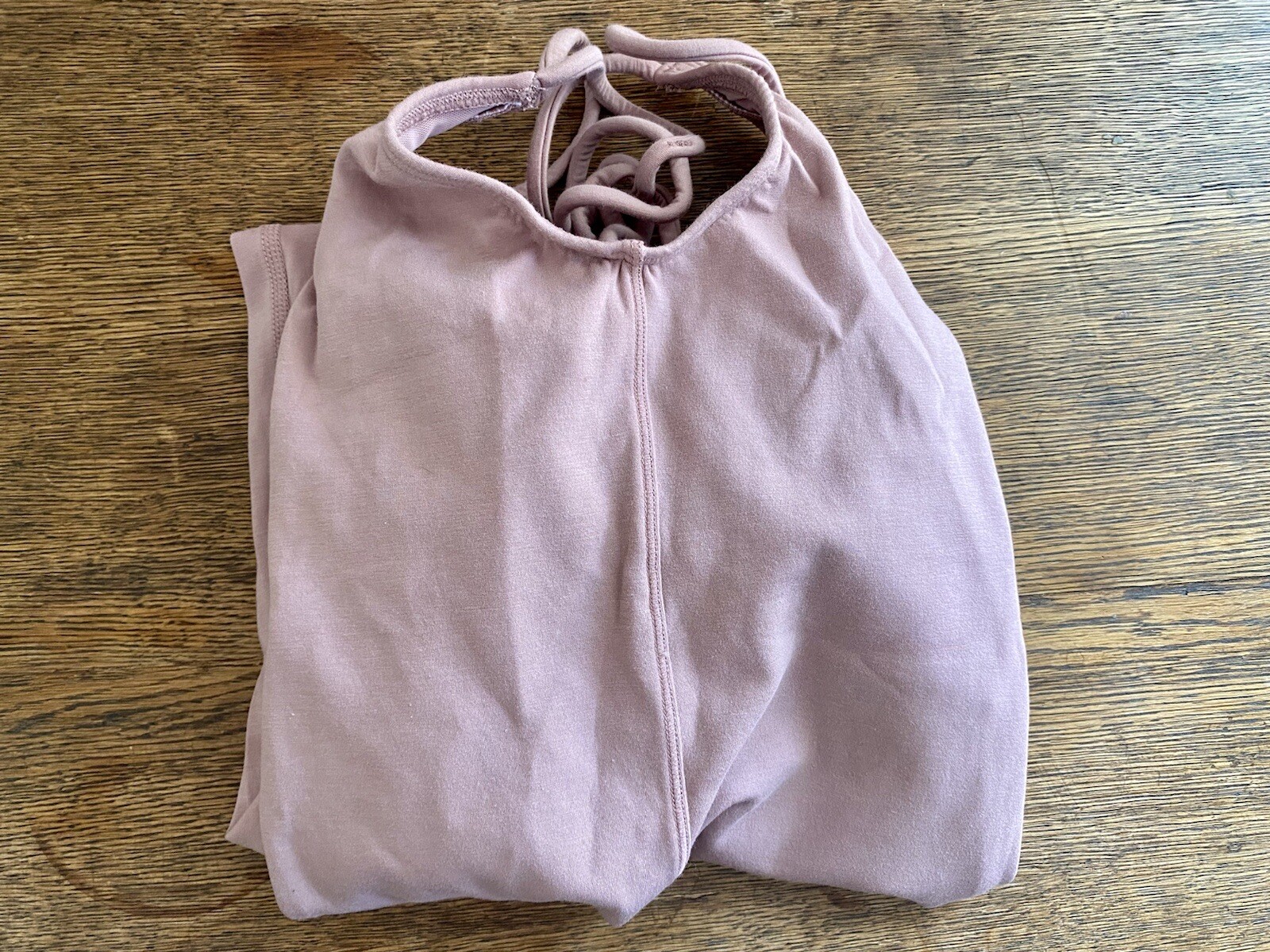 Free People Waterfall One Piece Bodysuit Rose, XS