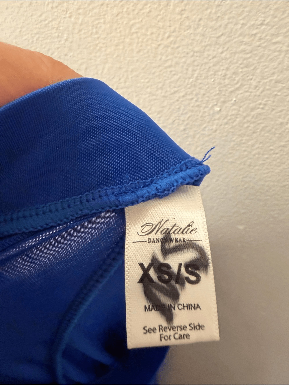 Royal blue jersey stretch Maxi dance circle Skirt pull on costume adult SA adult
