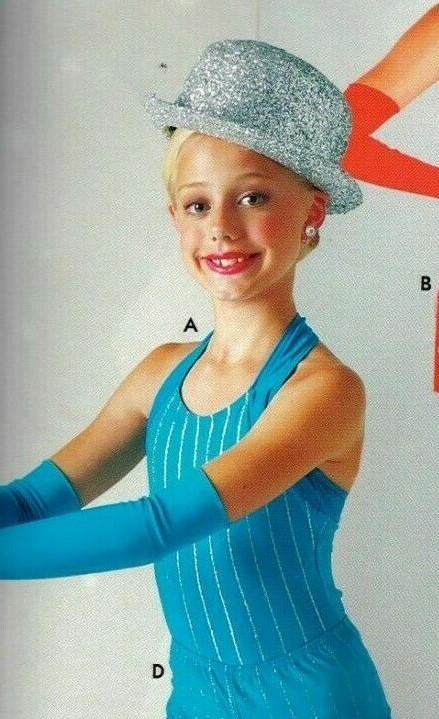 Turquoise HALTER LEOTARD SILVER GLITTER STRIPED Adult SIZES DANCE COSTUME BATON