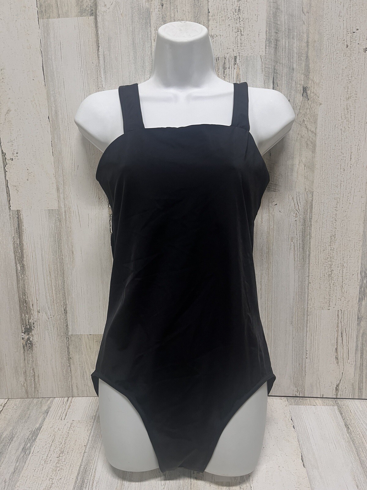 Black BALERA leotard dance costume size L Adult