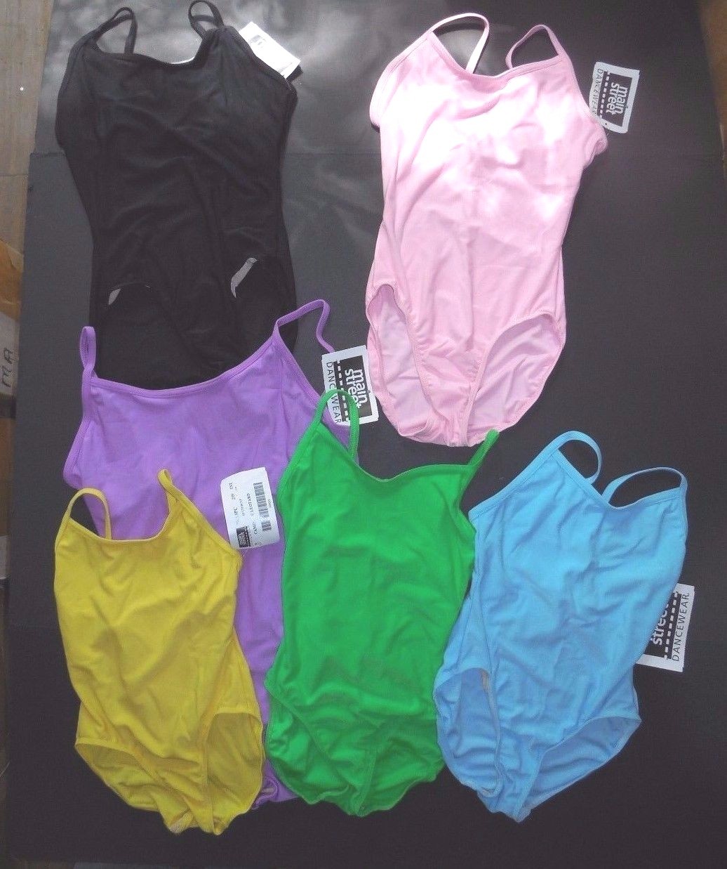 Camisole DANCE LEOTARD frontlined various colors adult/child over 40 available
