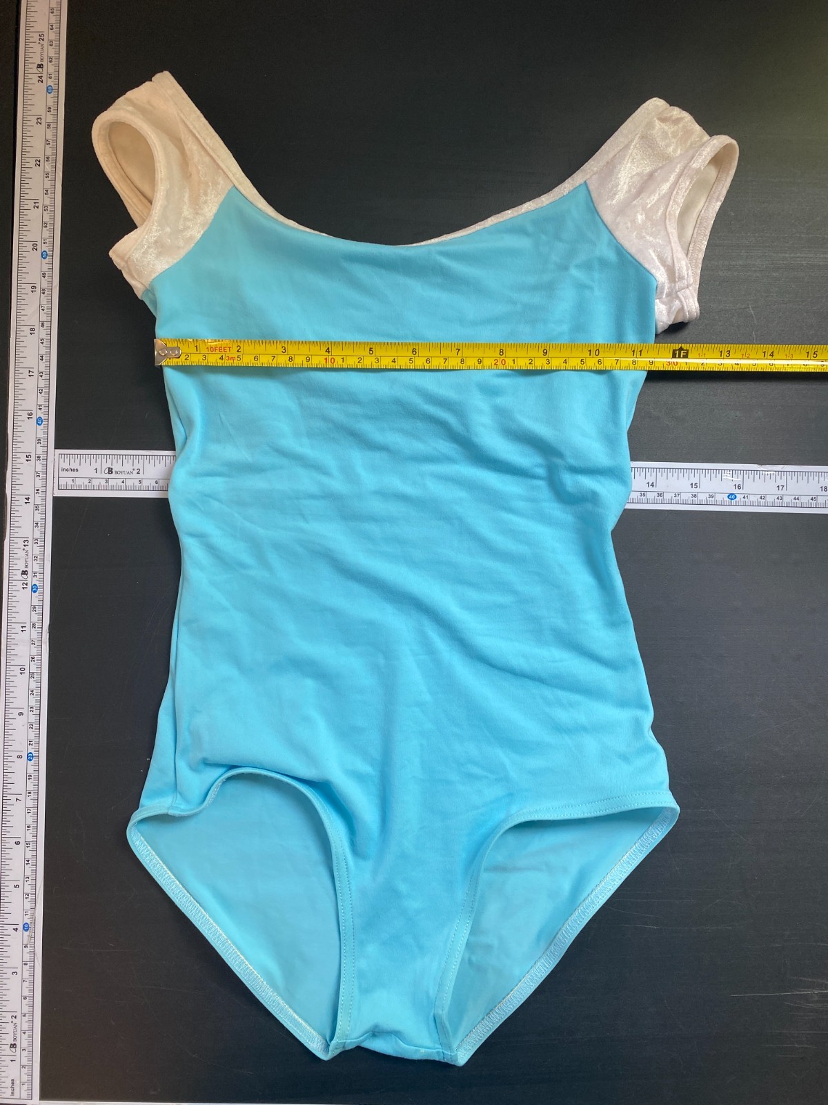 Yumiko Ballet Dance Leotard – Adult Size S – Elli Velvet Cap Sleeve Custom Order