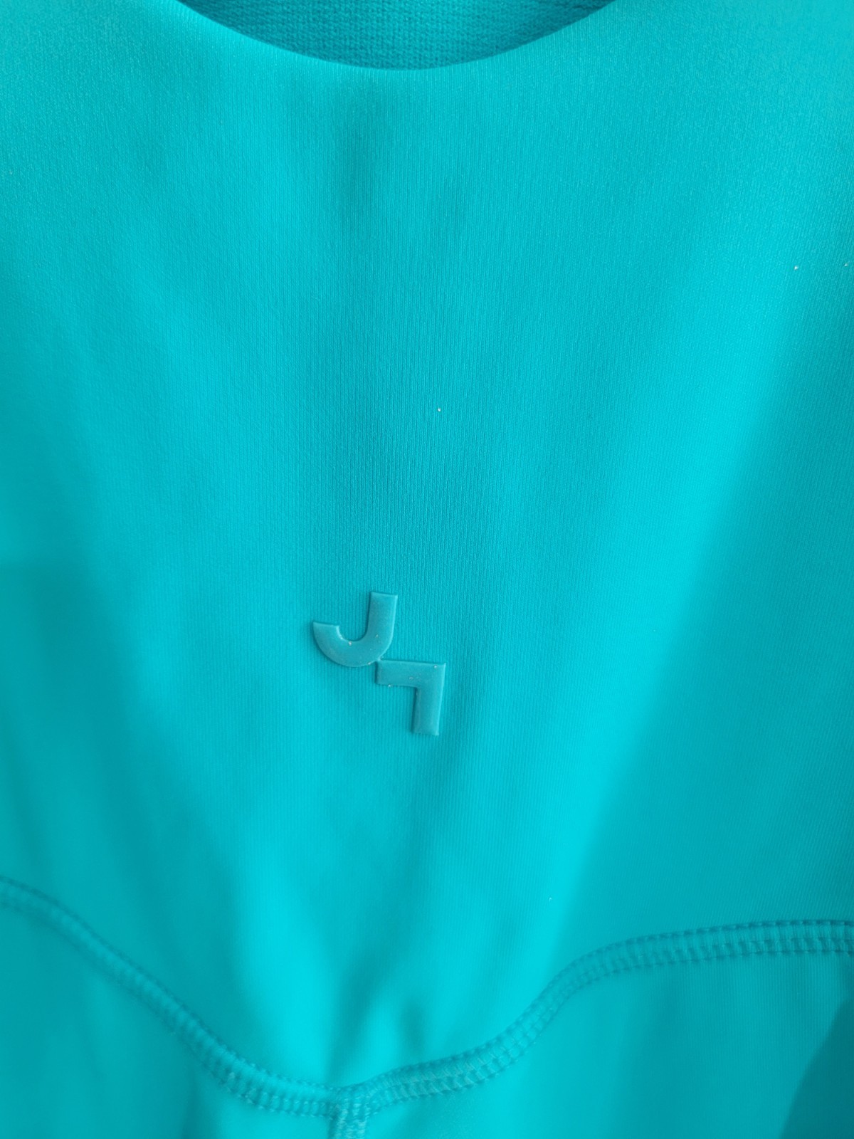 JoyLab Turquoise Blue Womens Unitard Medium Dance Workout Bodysuit Size Small