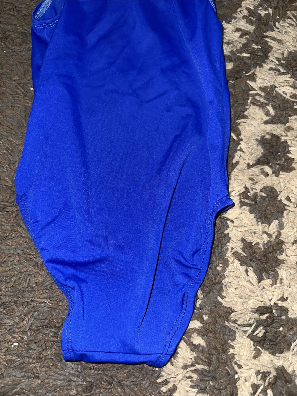 BEAUTFUL GK ELITE Gymnastics Dance Leotard Child Small Blue Teal SEQUINS