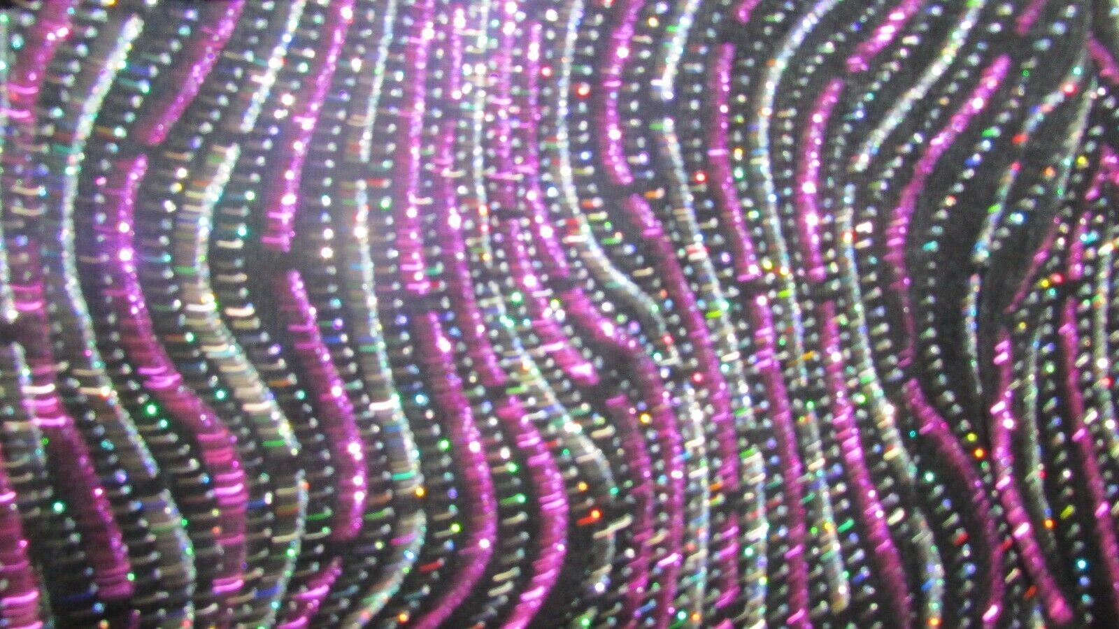 Women’s Medium dance skating leotard costume 1 long sleeve black pink glitter