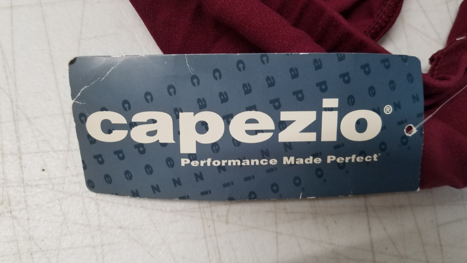 Vintage 1990s Capezio Dance Briefs Style 111 Large 12/14 Maroon Nylon NOS 5135