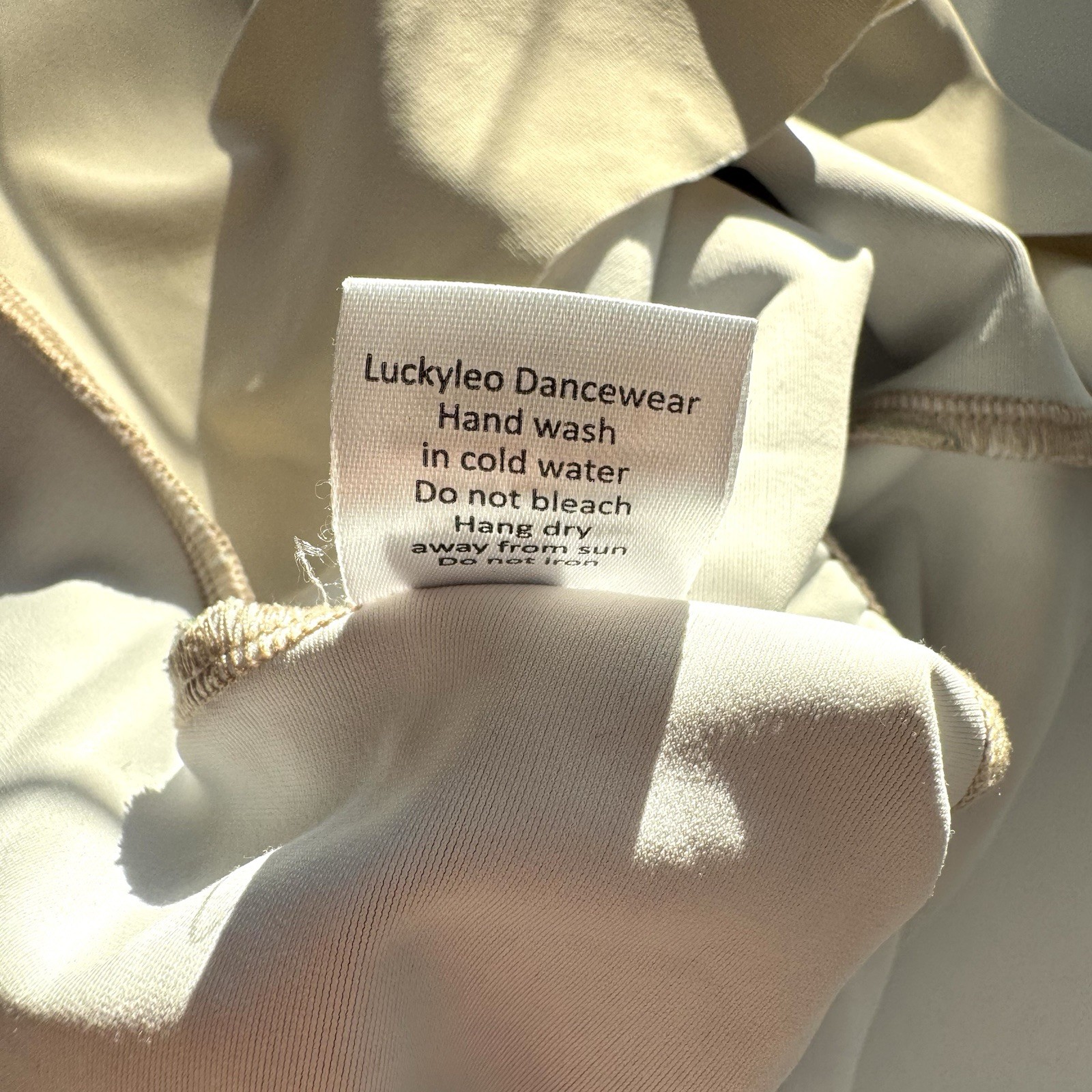 Luckyleo dancewear leotard One Piece Open Back Sz S Dusk Rose cactus Floral Boho