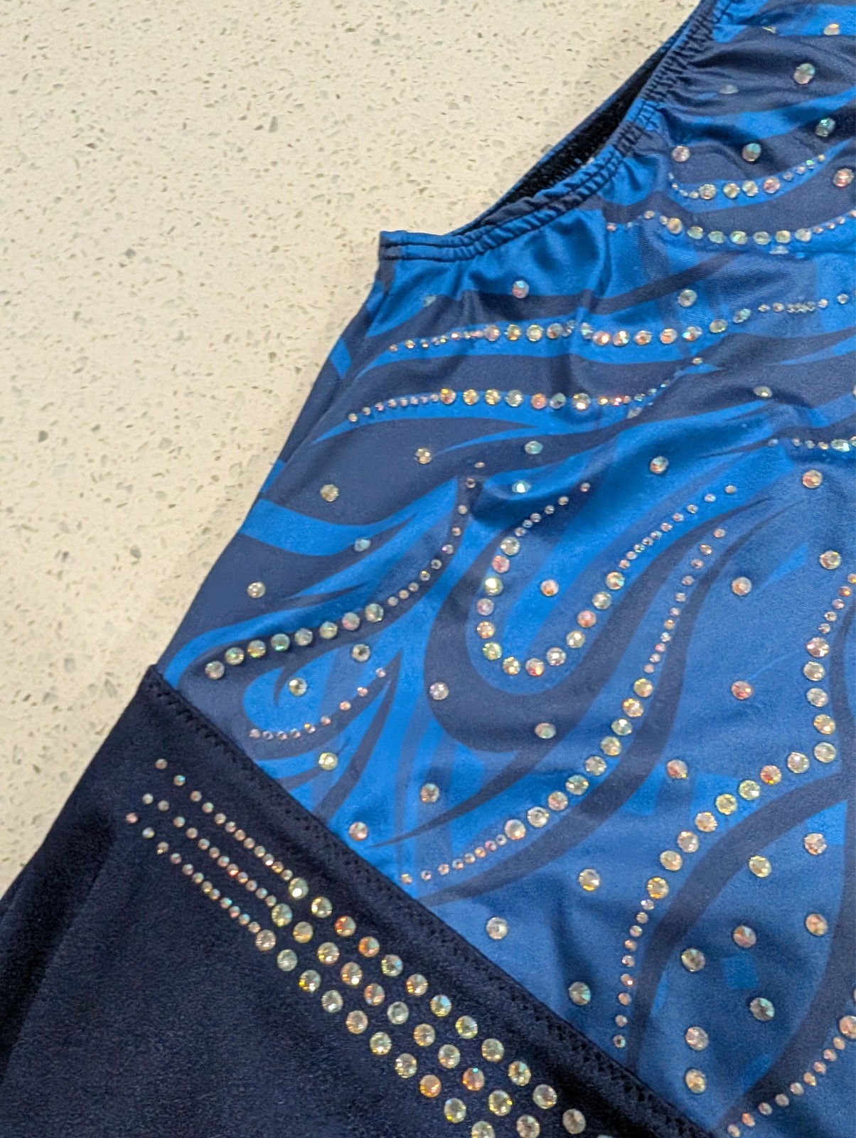 GORGEOUS Bold & Grit gymnastics dance Leotard AXS Adult Extra Small COMPETITION