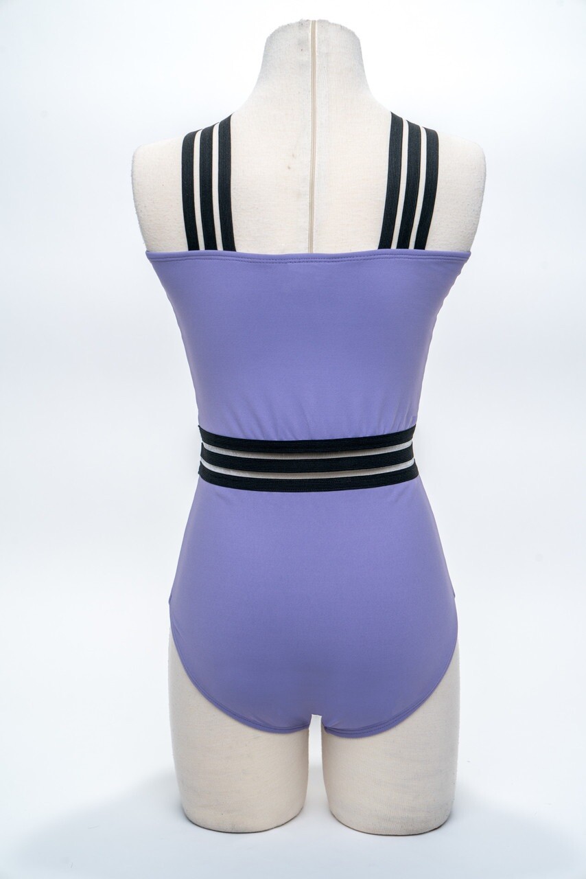 NEW Sadie Jane Tainted Love Dance Leotard Lavender Purple Ladies/Adult L