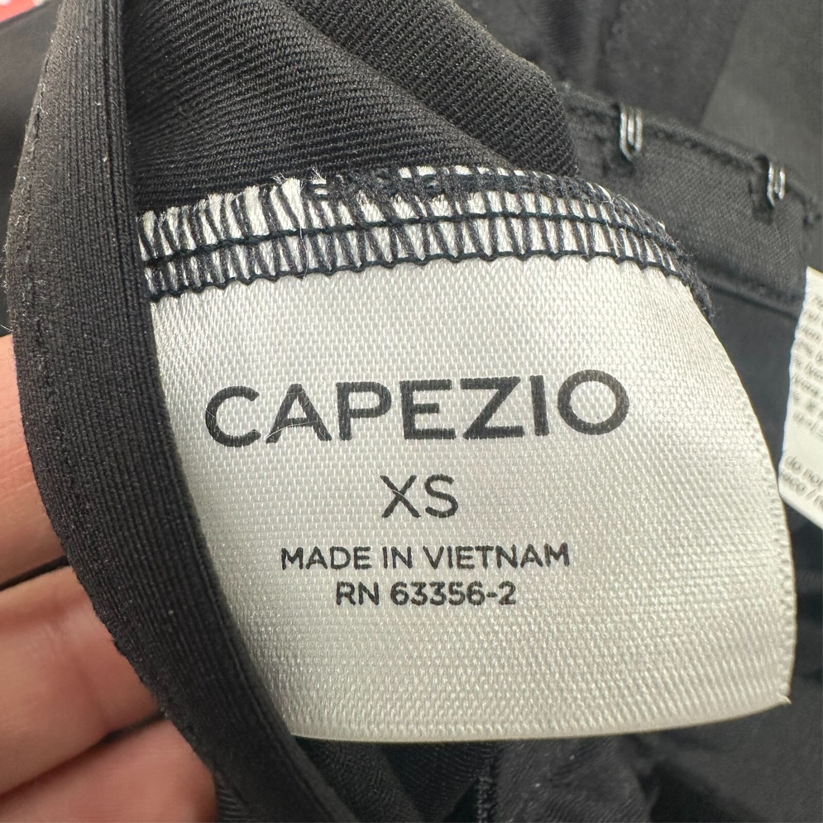 Capezio Black One Piece Spaghetti Strap Cami Bratek Leotard Women’s Size XS New