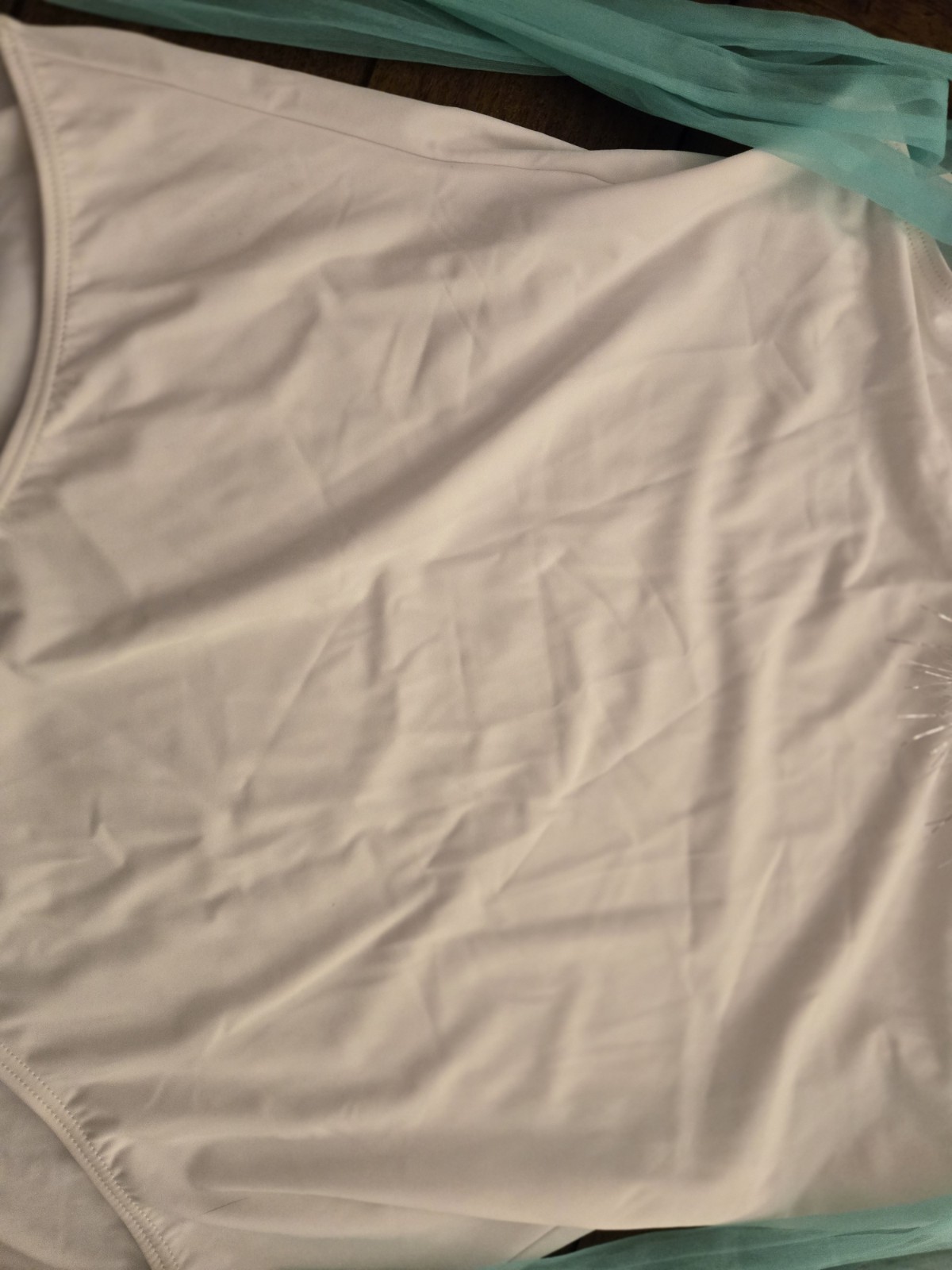 Adult White Leotard XXL