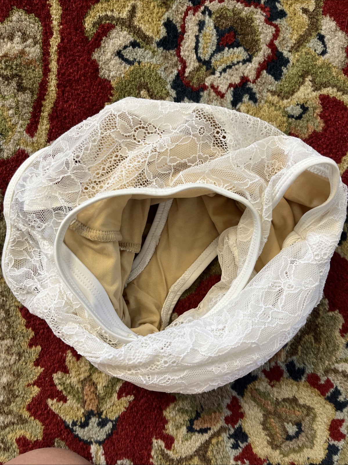 Suffolk Dance Wear Dancewear Small Adult White Lace Leotard Ballet Jazz Classic