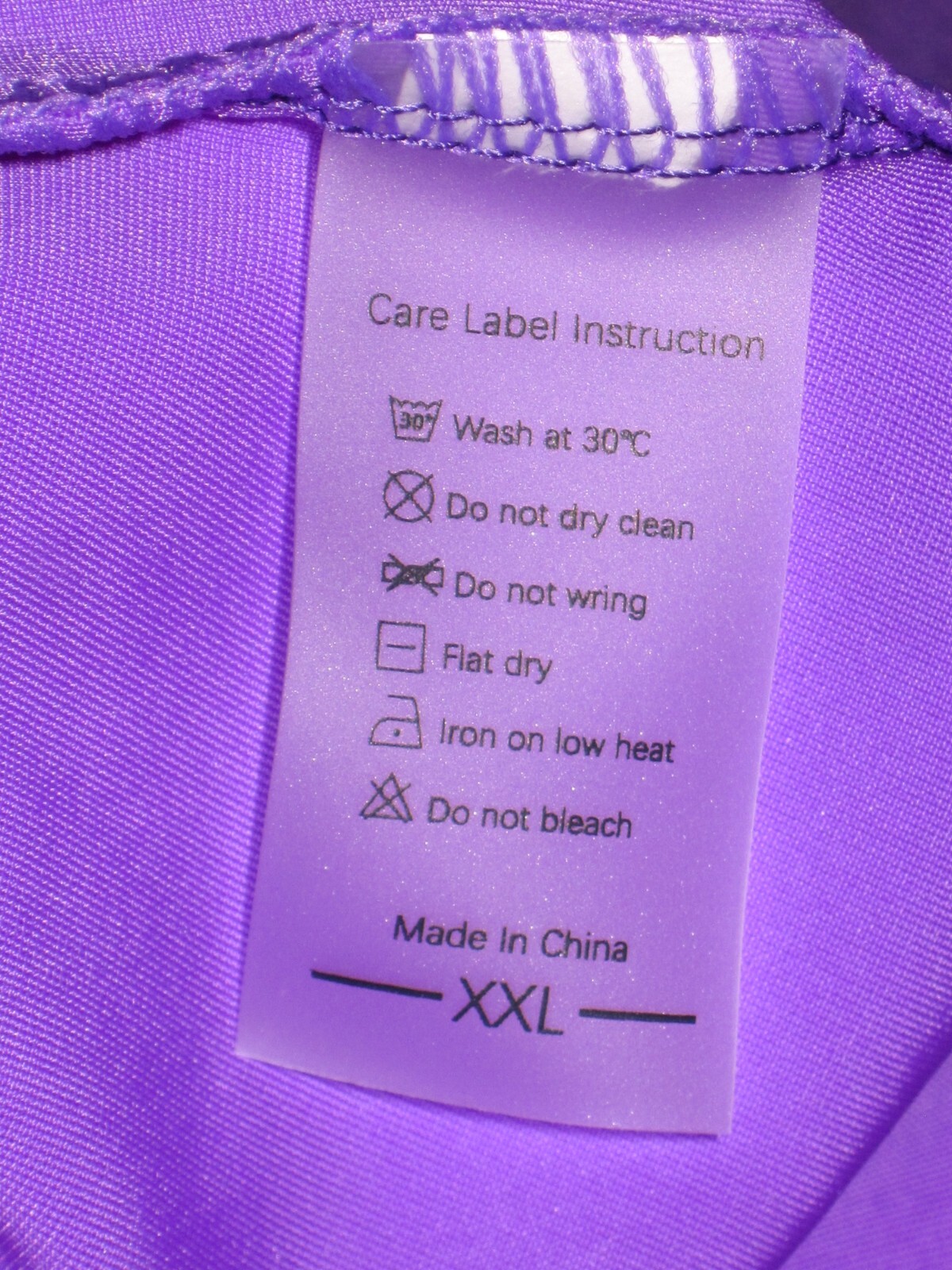 Plus Size Shiny Purple Long Sleeve T Neck Footed Unitard Jumpsuit 2XL-16-18 New