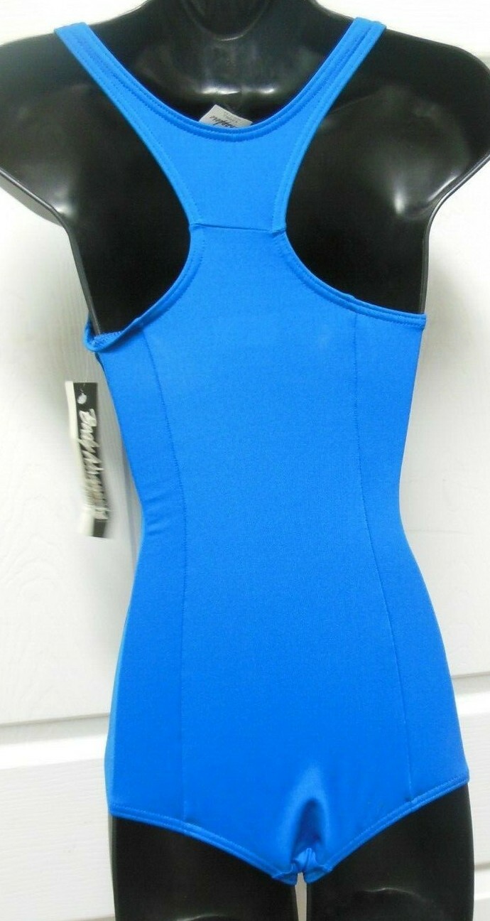 Body Wrappers Dance Ballet Racer Back Leotard Bright Royal Ladies/Girls Size