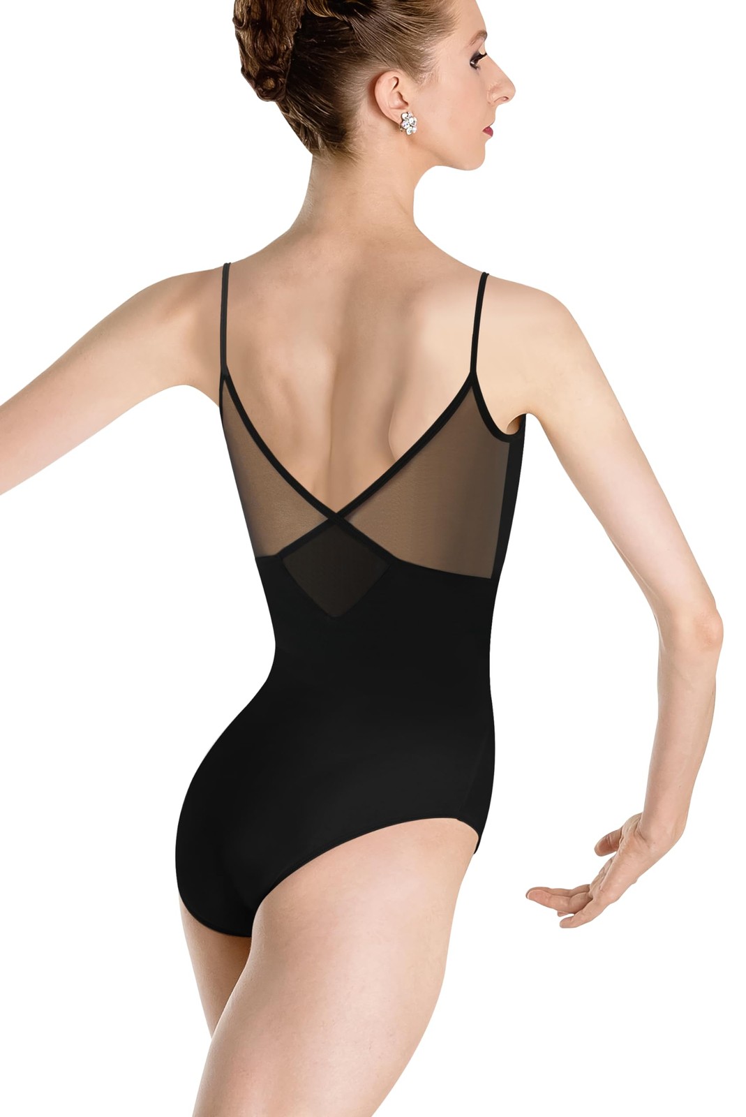 Womens Camisole Ballet Leotards Dance Gymnastics Outfits Drawstring Lining