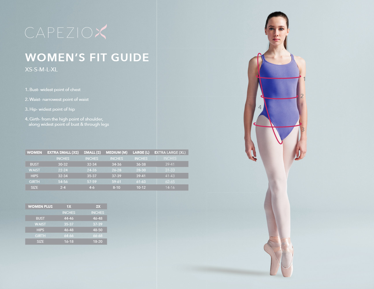 CAPEZIO Asymmetric geometric back StormySkies mesh insert tank leotard Ladies