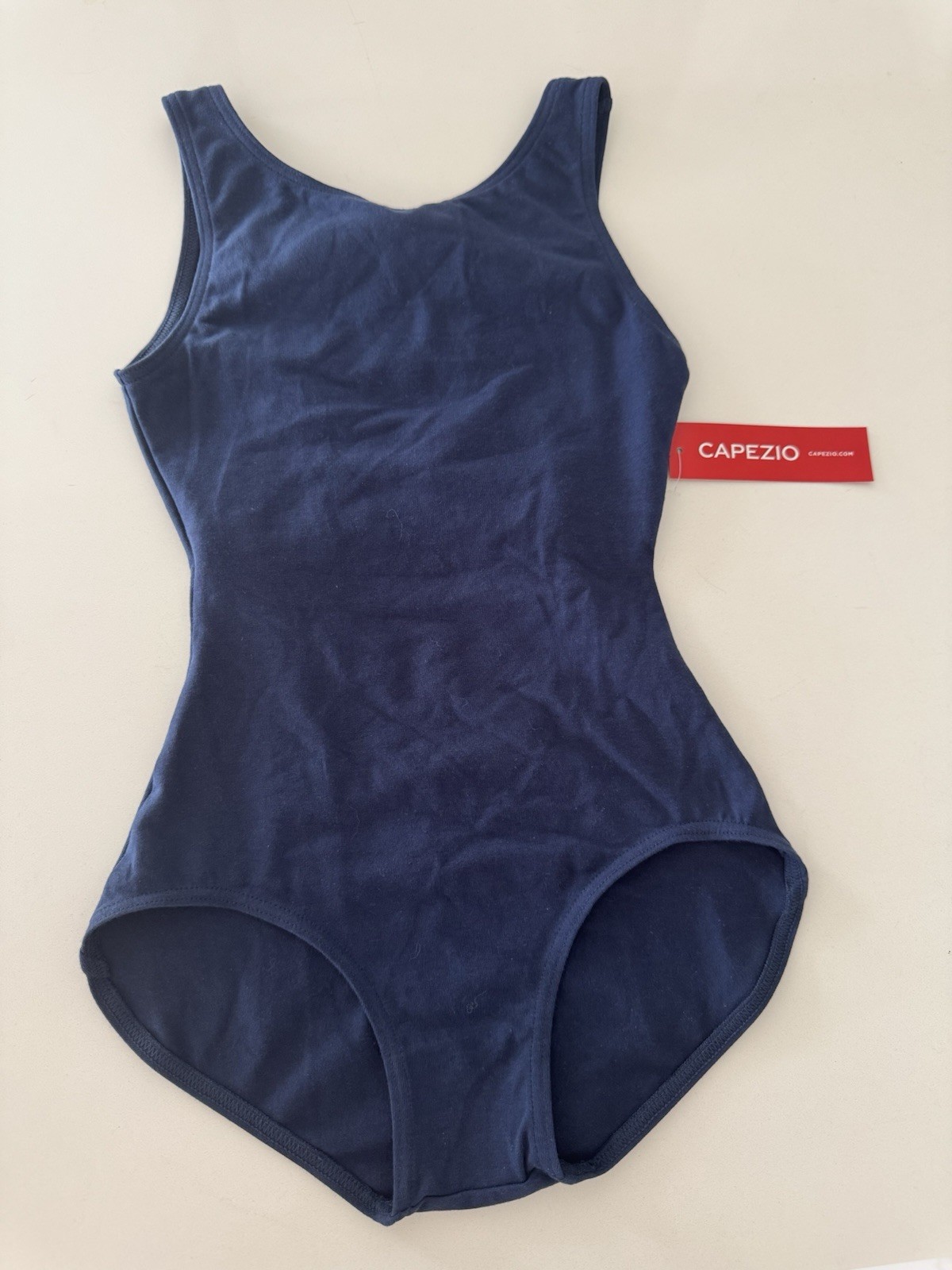 Capezio Women’s High-Neck Tank Leotard navy blue size Xsmall