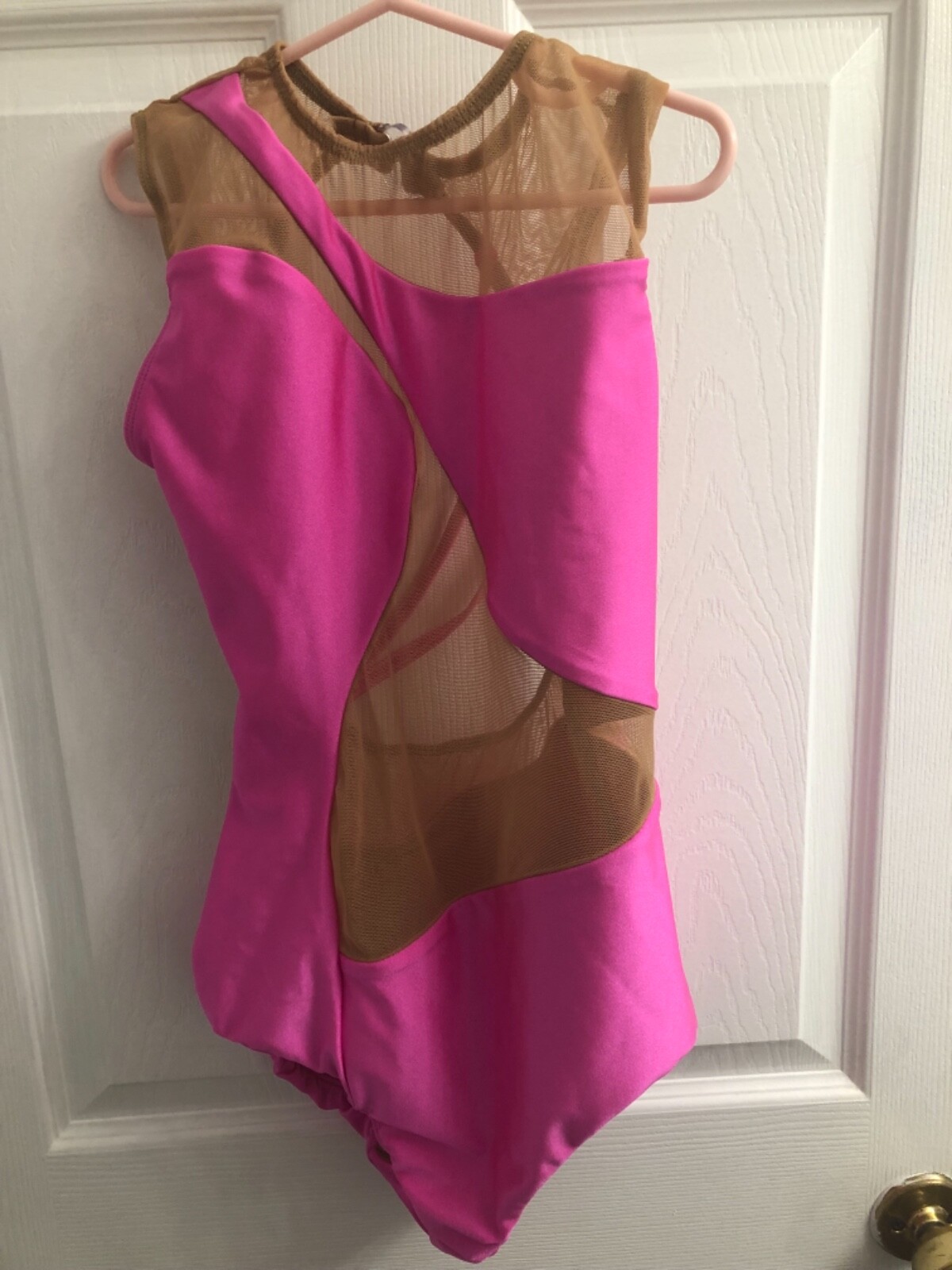 Dancewear Patrick J adult medium leotard pink