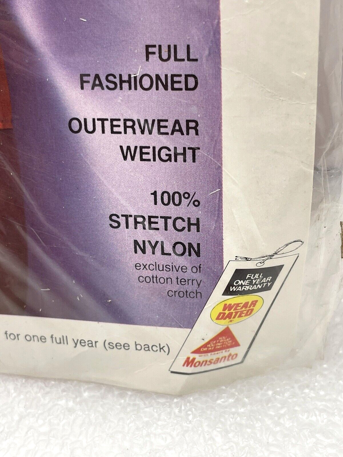 VINTAGE 1970’s TERRI GUARD TRUNKS LEOTARD WOMENS SMALL RED NYLON NOS 32-36″ HIPS