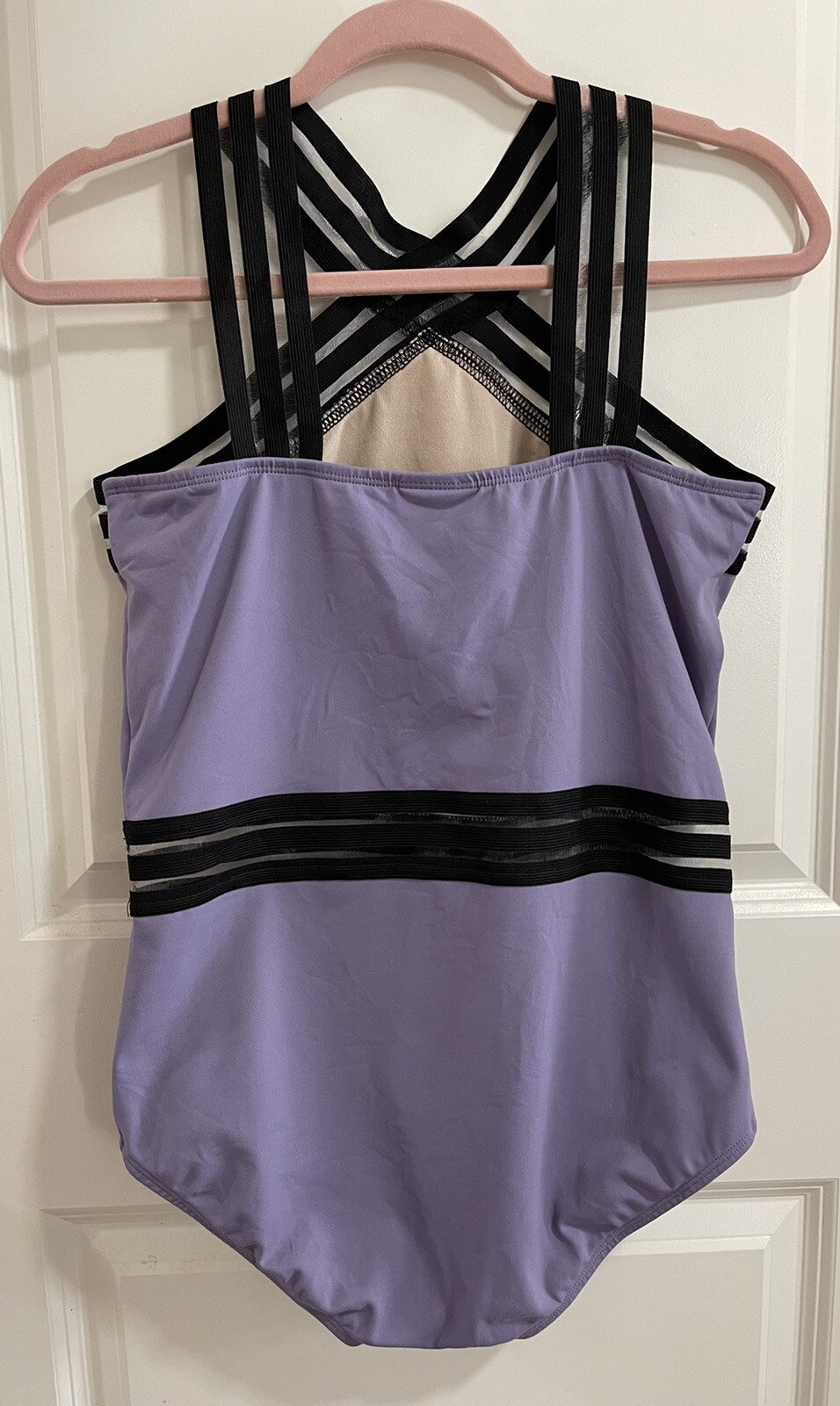NEW Sadie Jane Tainted Love Dance Leotard Lavender Purple Ladies/Adult L