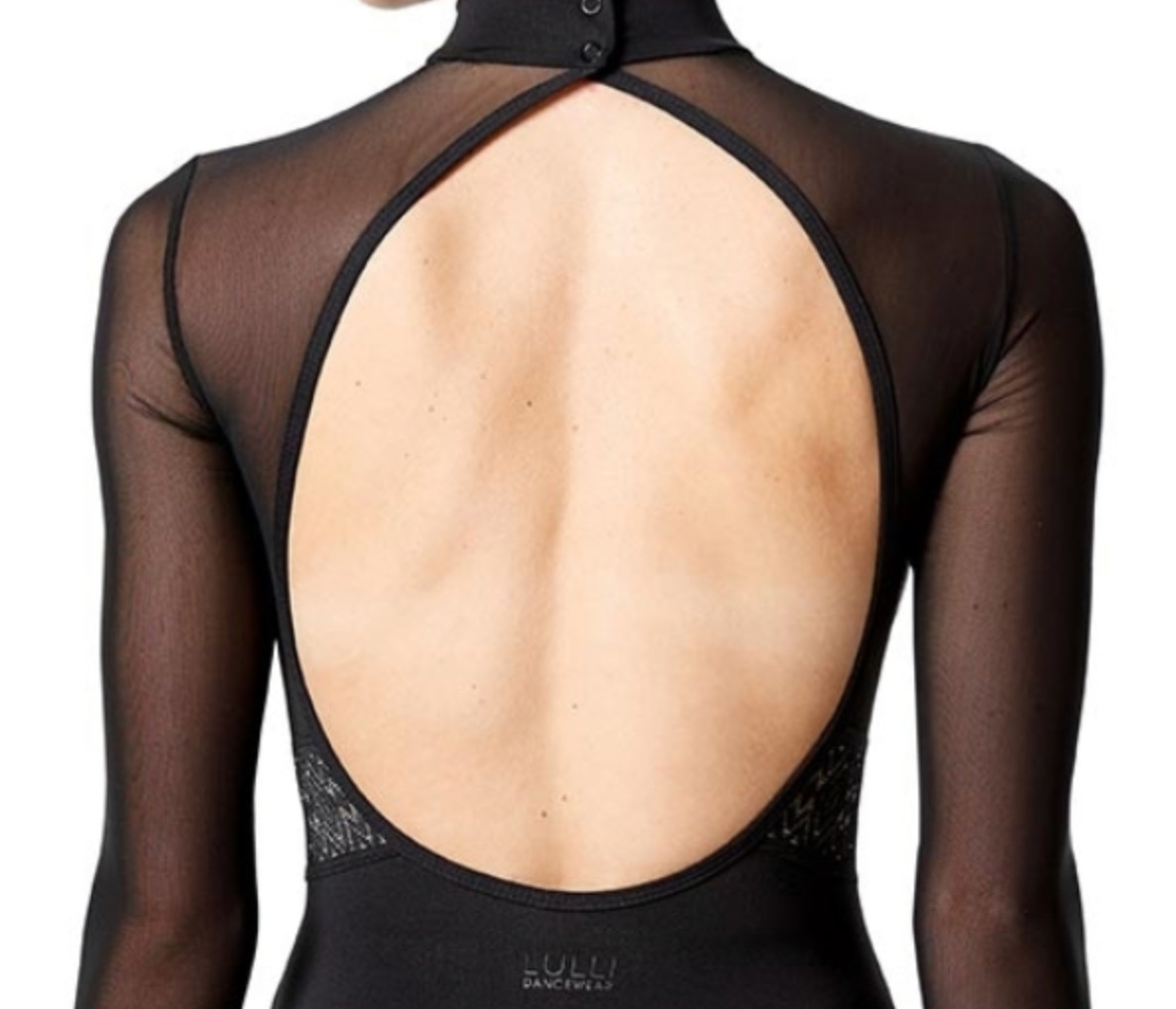 Ballet Dance Leotard by Lulli – Stunning Open Back Design – NWT – Black – XS