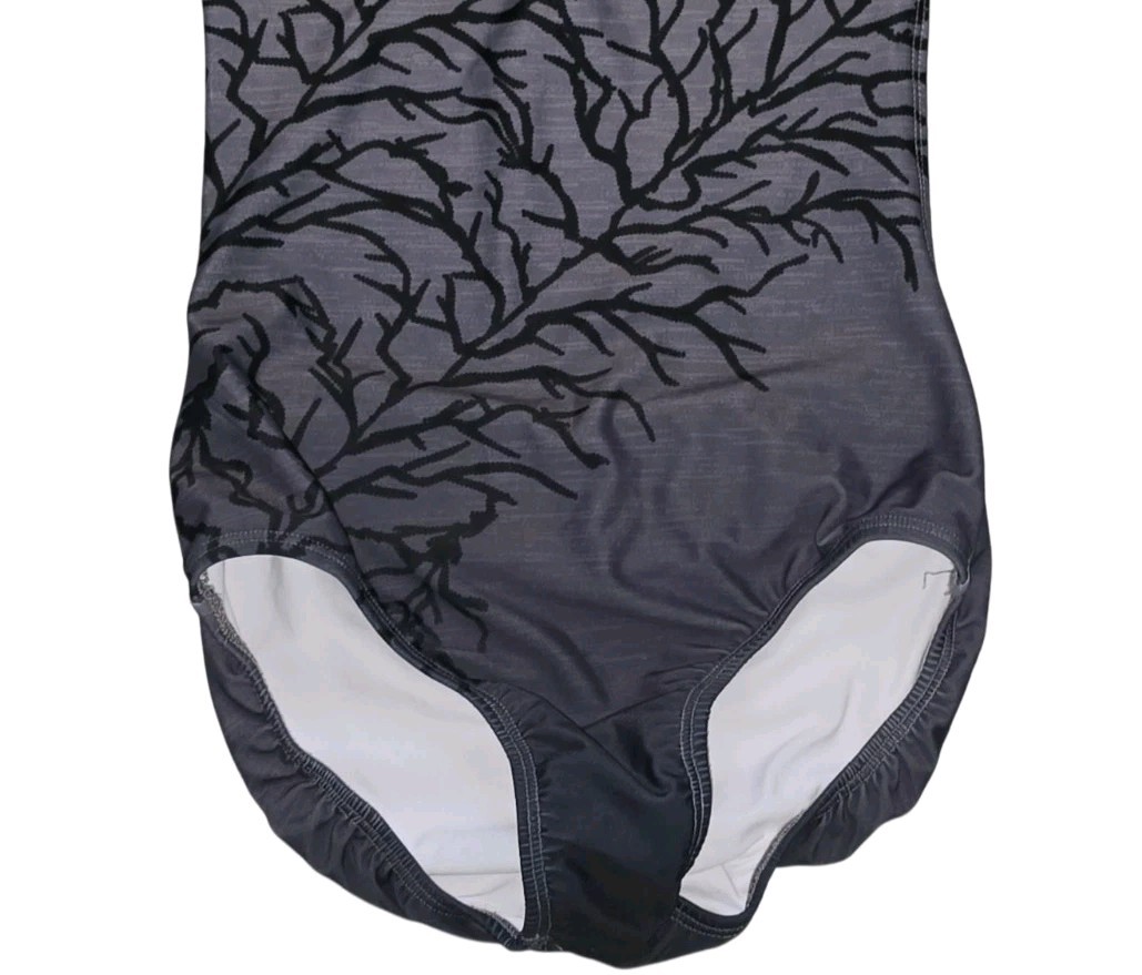 Alexandra CollectionSequoia Grey Leotard Ballet Dance Adult Size Small