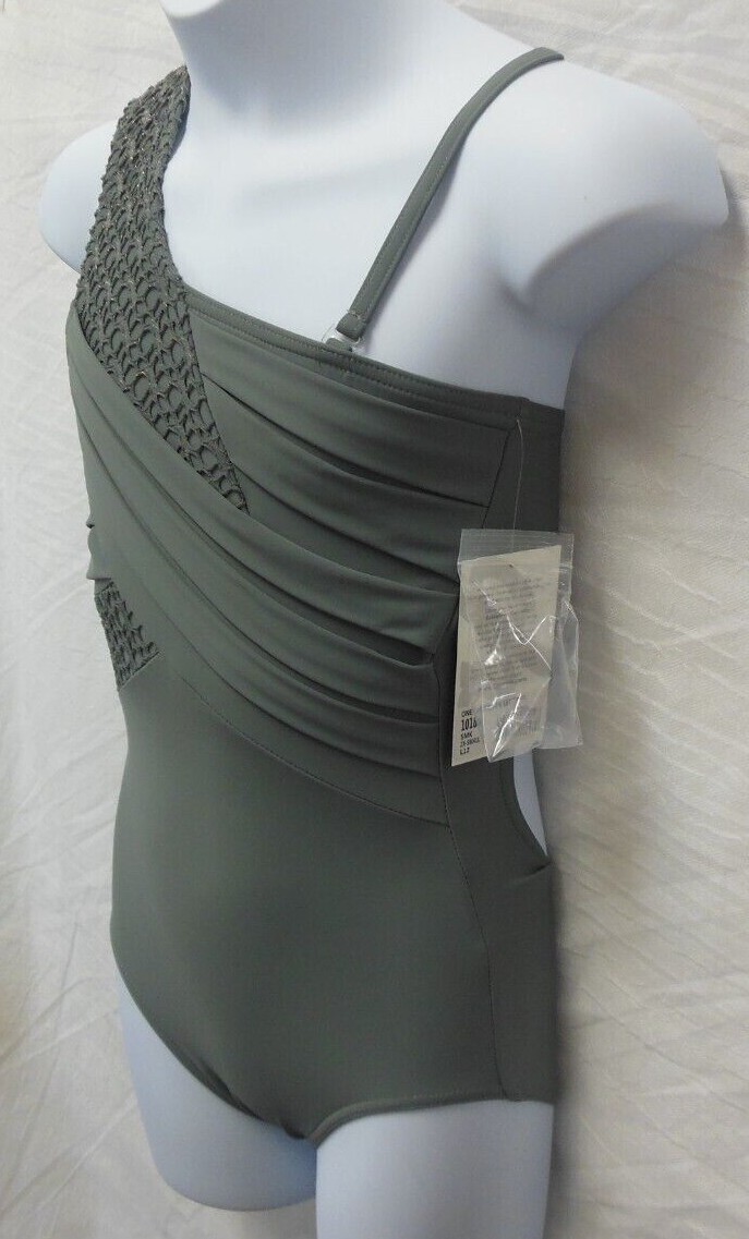 Capezio Pleated synergy leotard 10186 detachable strap 5 colors ladies szs