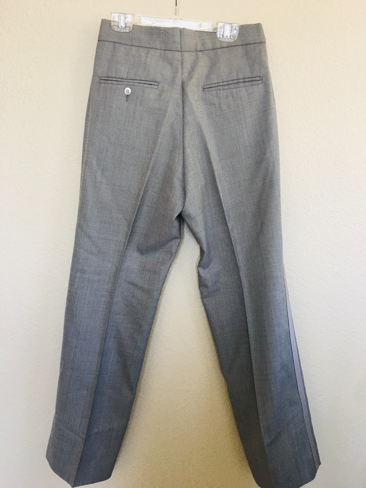 Tailored grey tuxedo pantsuit performance/dance costume