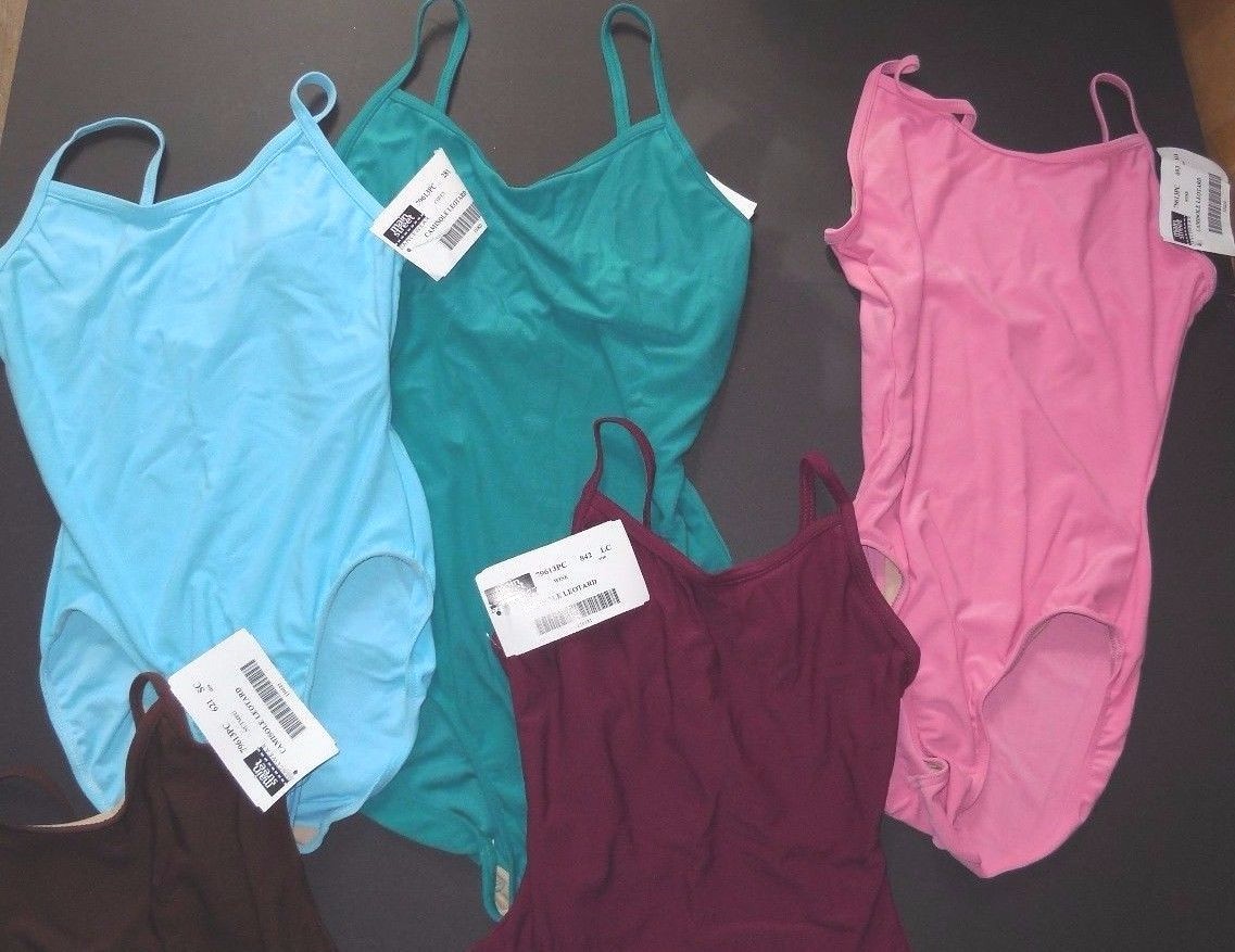 Camisole DANCE LEOTARD frontlined various colors adult/child over 40 available