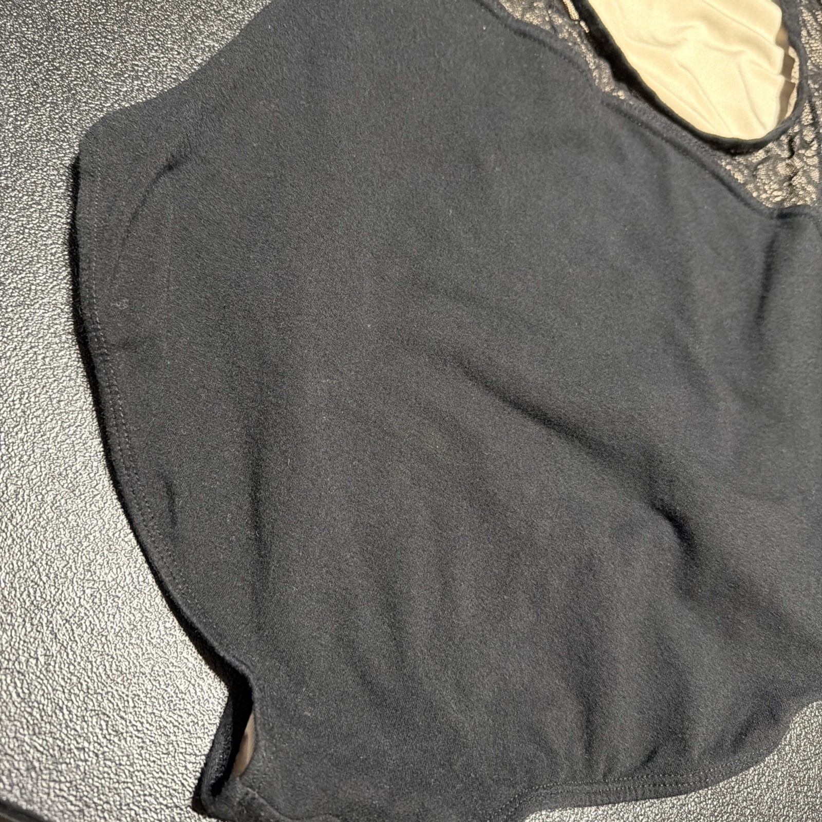 Dance Favourite Black T-Back Body Suit Women’s Large