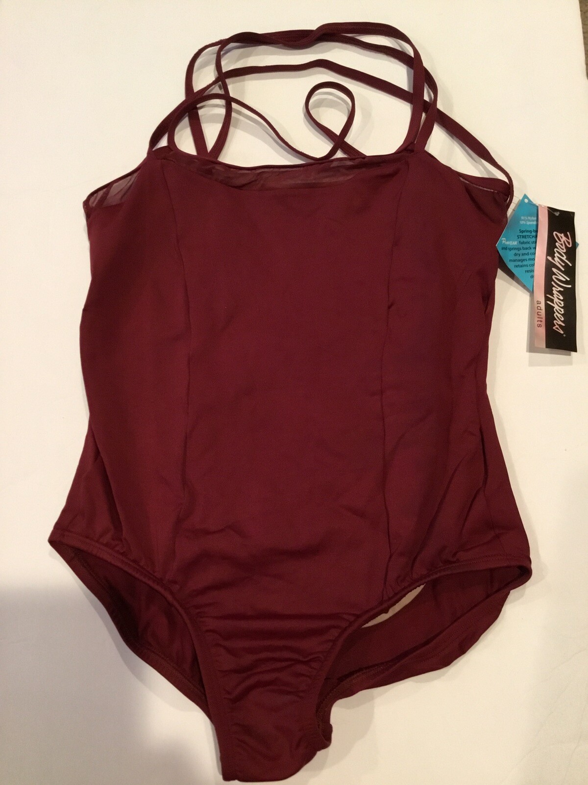 New, Adult Women’s Body Wrappers, Burgundy, Size XL