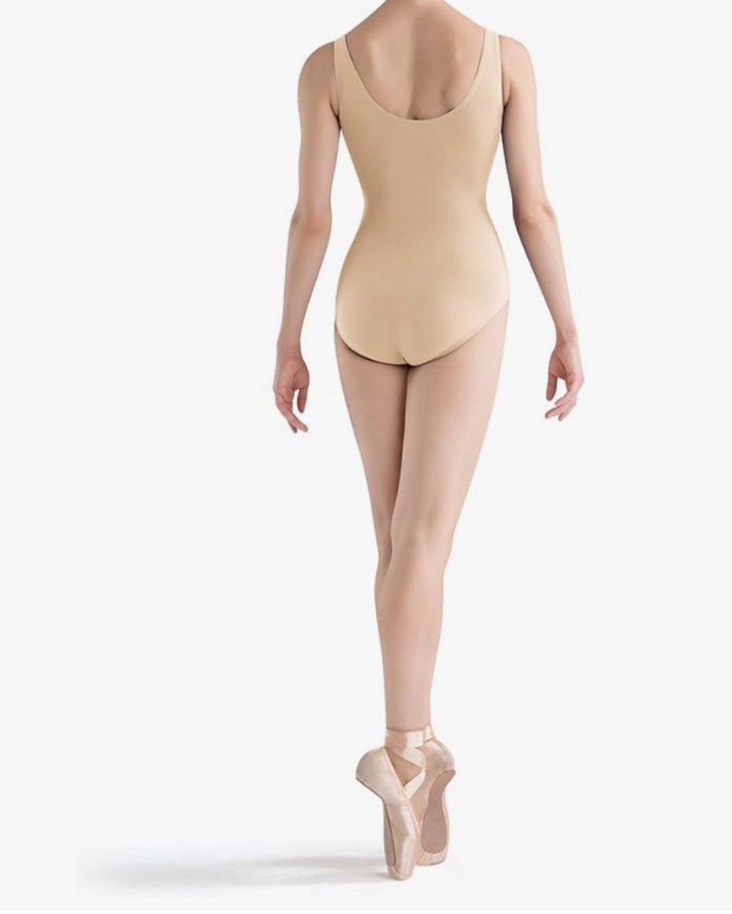 NEW Bloch Dance Women’s Faire microlux Tank Leotard Medium Costume Ballet Nude