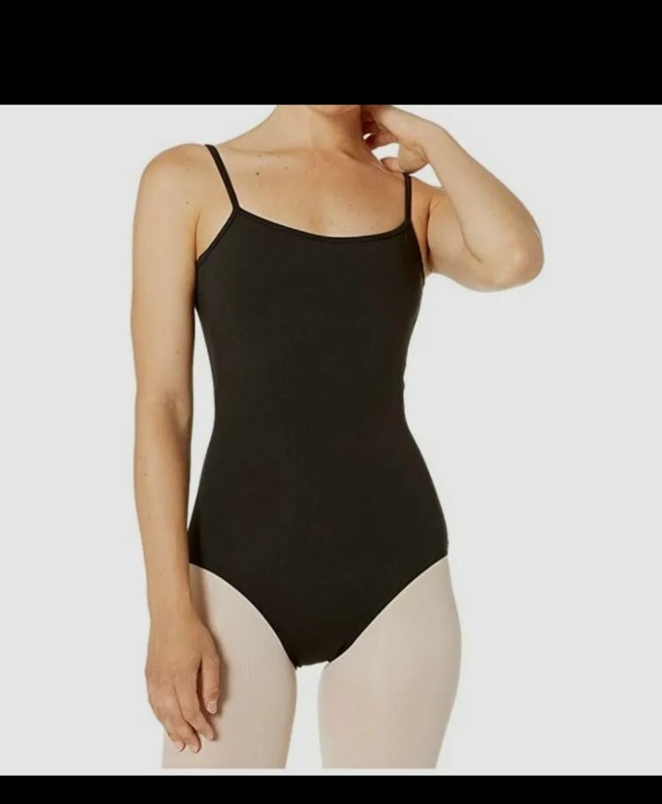Bloch Women’s Black Sleeveless Leotard One Piece Size S