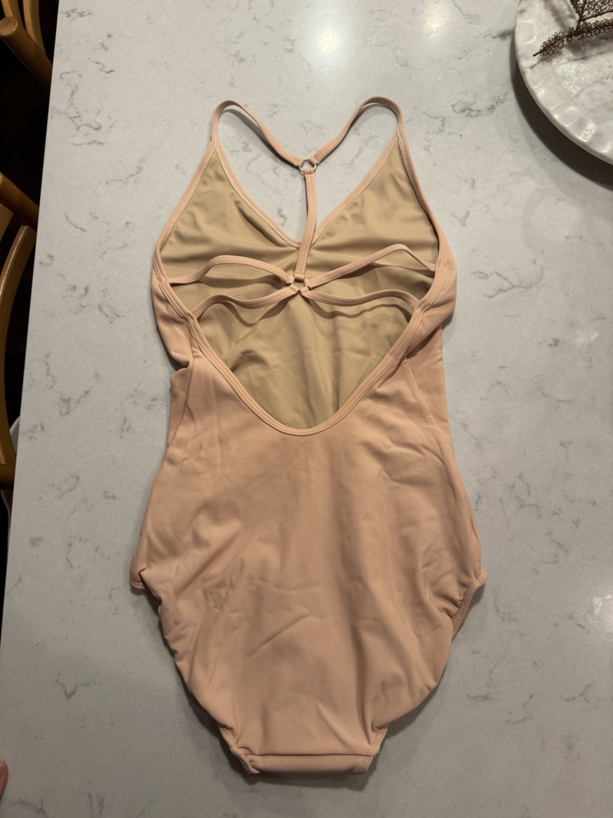 Eleve Women’s Leotard, Size Large, Light Pink, New Without Tag