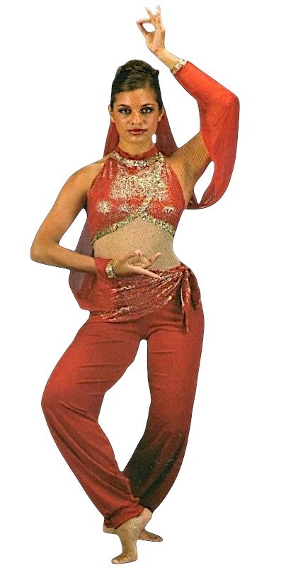 Lot of 11 Arabesque 3-AL & 8-AXL Belly Dance Costume Genie Harem Halter Jumpsuit