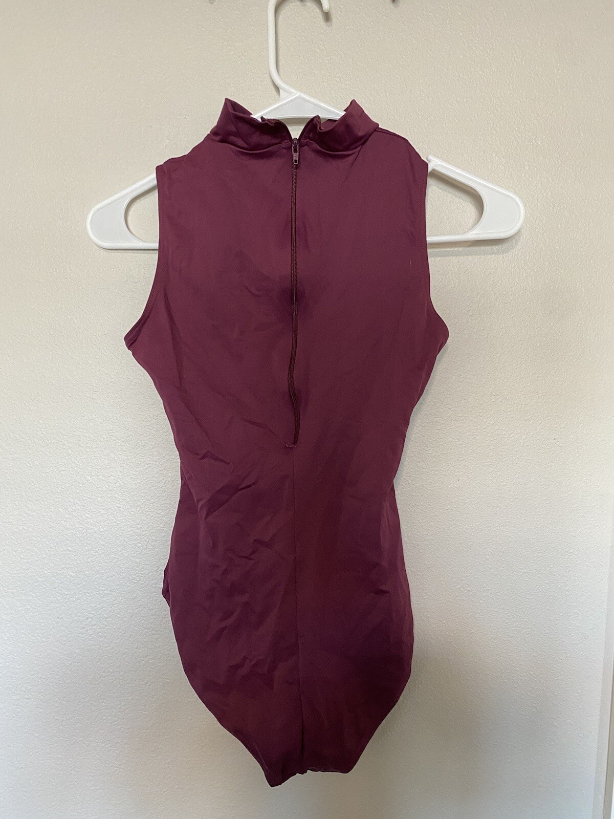 Ballet leotard women Size small Company Collection Good Condition Zipper In Back