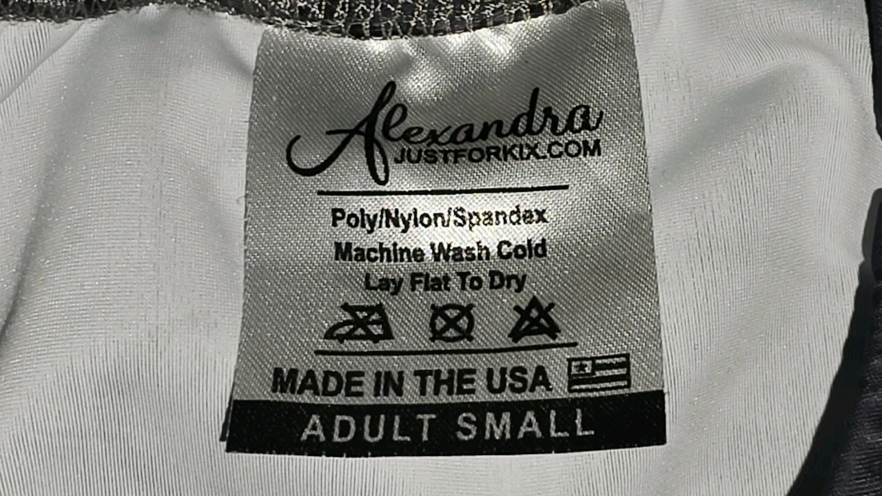 Alexandra CollectionSequoia Grey Leotard Ballet Dance Adult Size Small