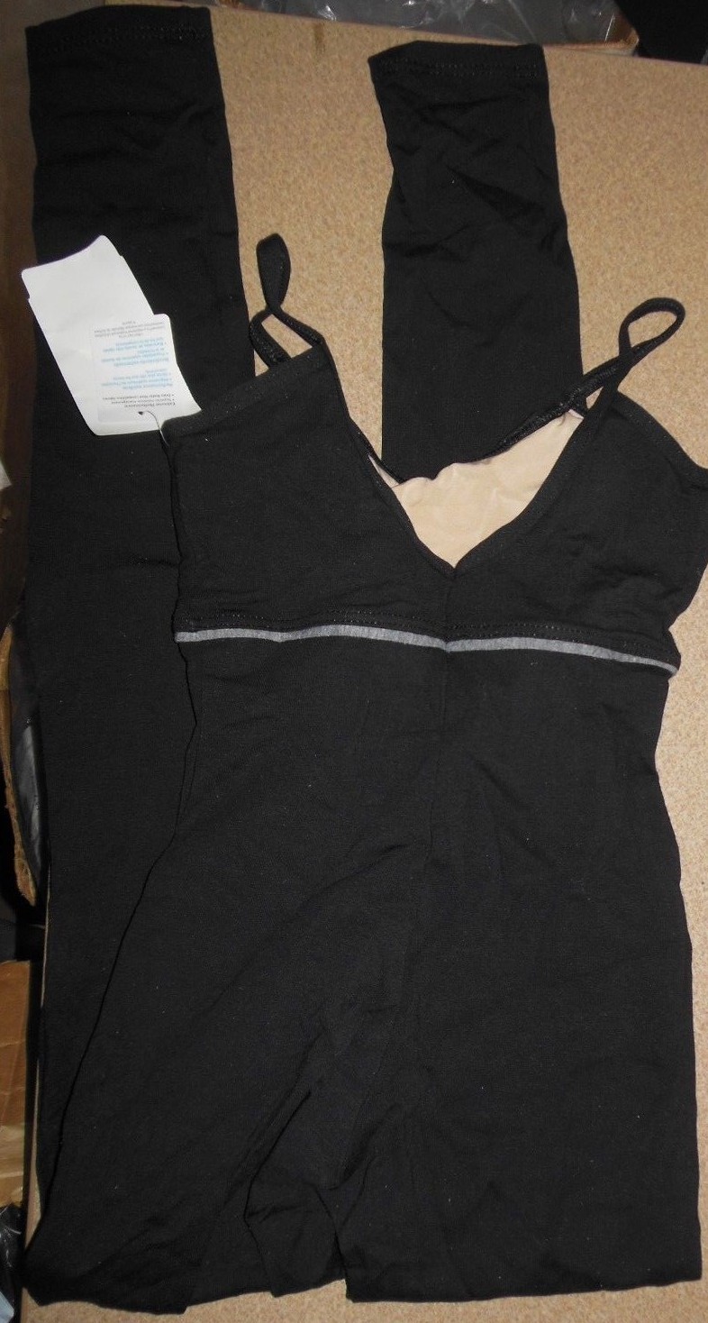 Cotton spandex camisole Unitard empire waist child/ladies low back