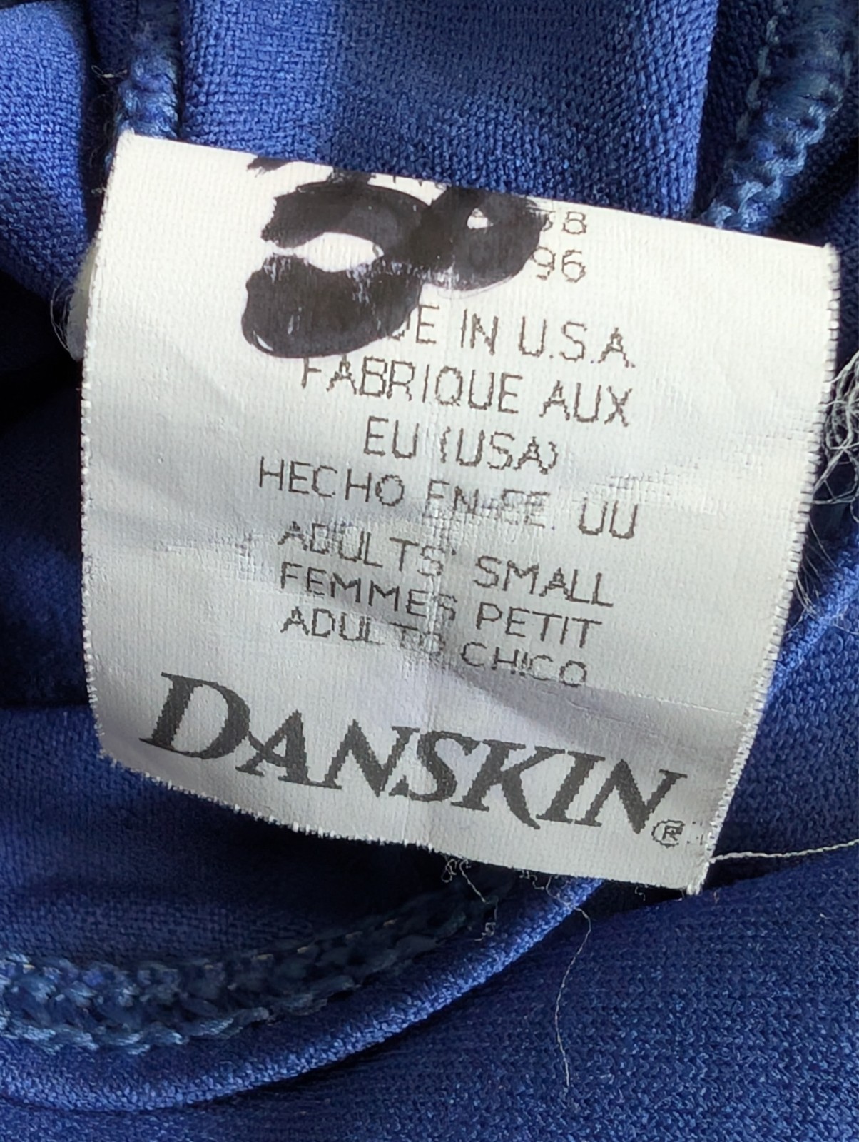 LOT OF 10 Navy Blue Danskin Dance/Ballet Leotards Adult Small/Petite, Child LG