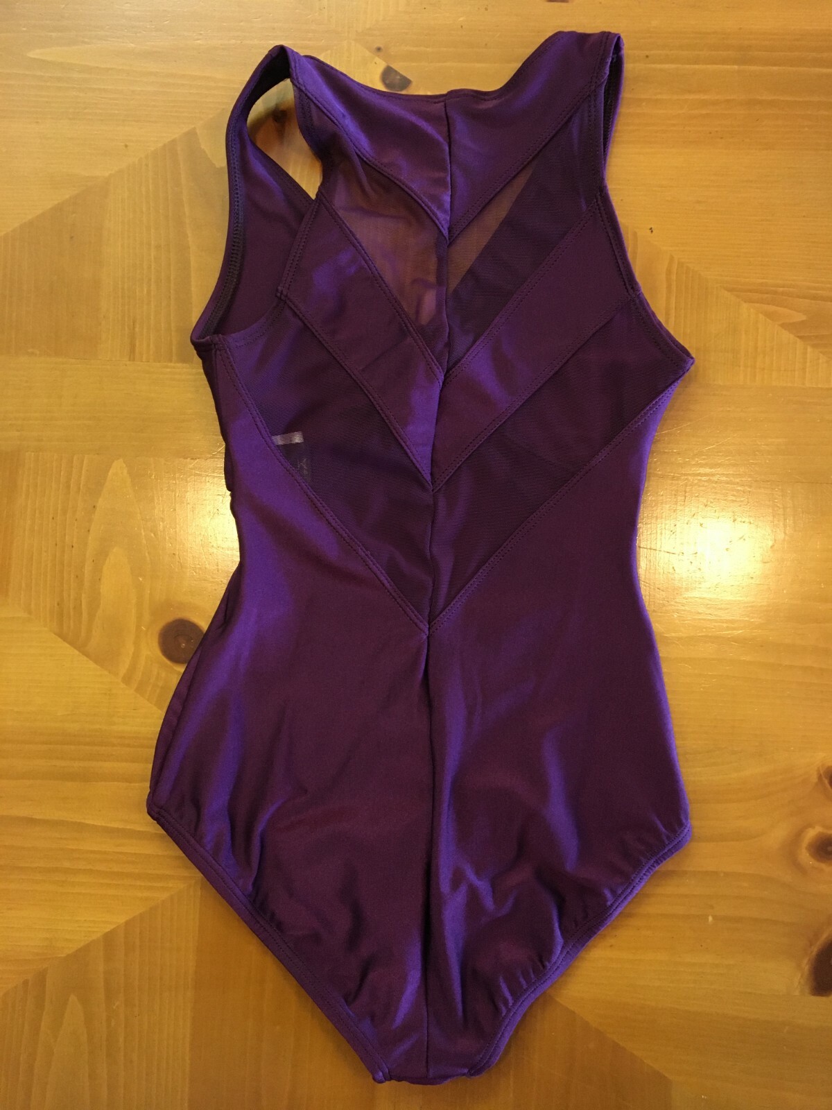 Suffolk Ballet Dance Purple Leotard Petite Adult PA Unique Lyrical Jazz Costume