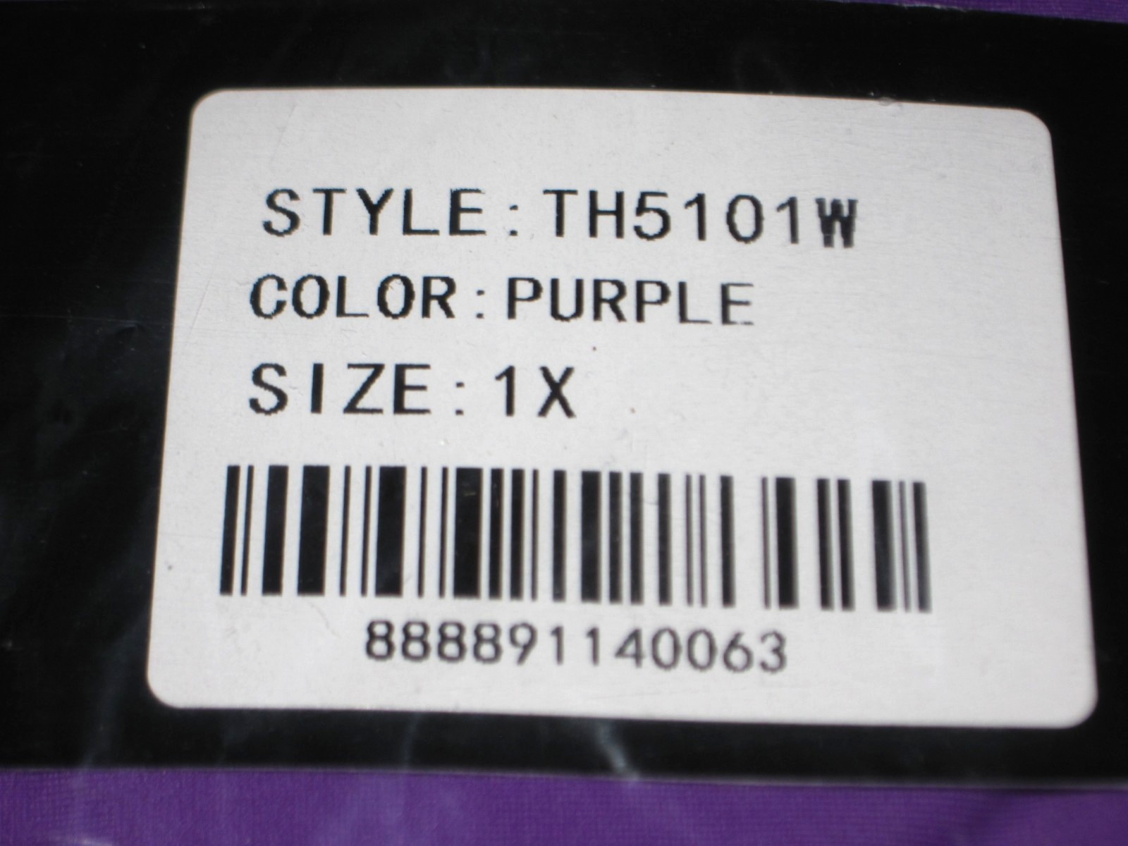 Plus Size Shiny Purple Shelf Lined Spandex Long Sleeve Scoop Leotard Sz 1XL NWT