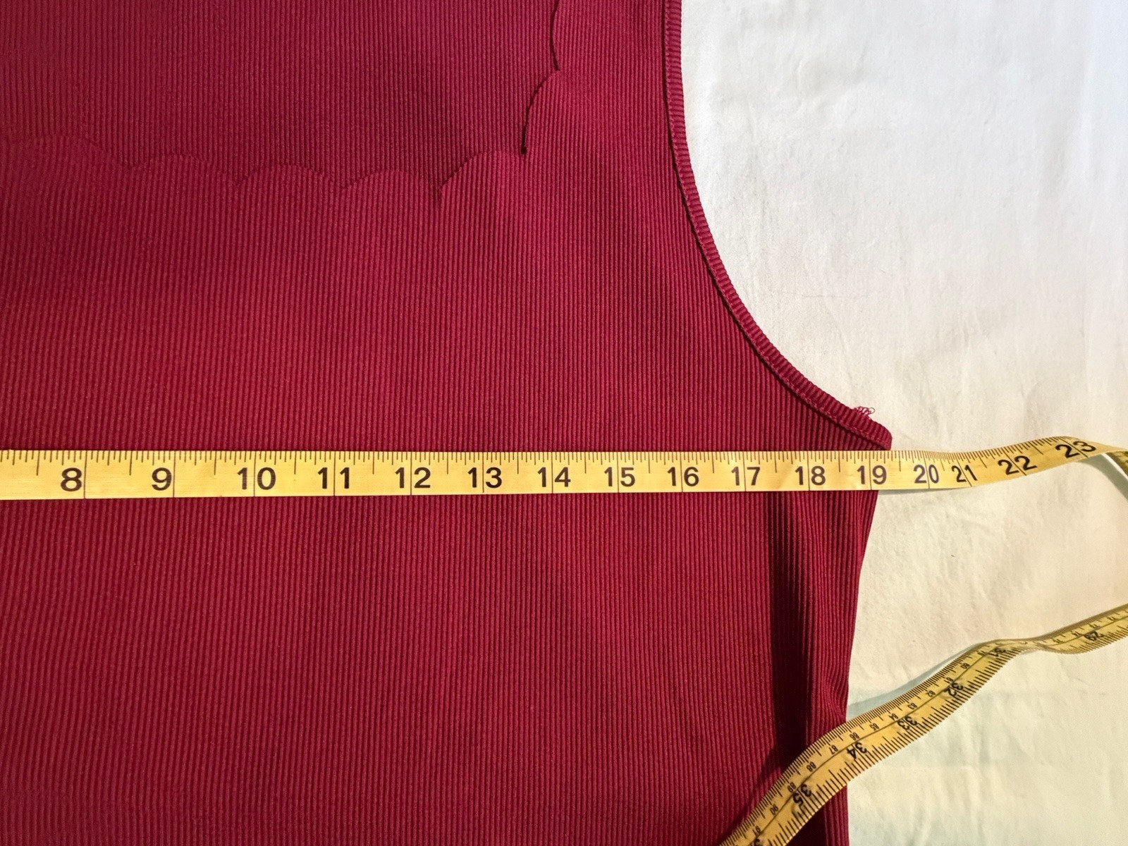 Woman’s SHEIN Leotard Size 4XL Wine Colored With Scalloped Neckline