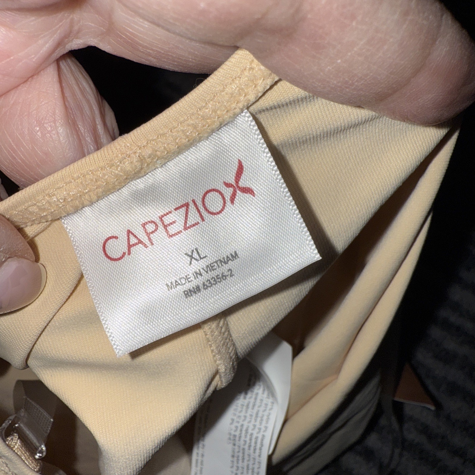 Capezio camisole with adjustable strap nude number 3532 extra large NWT