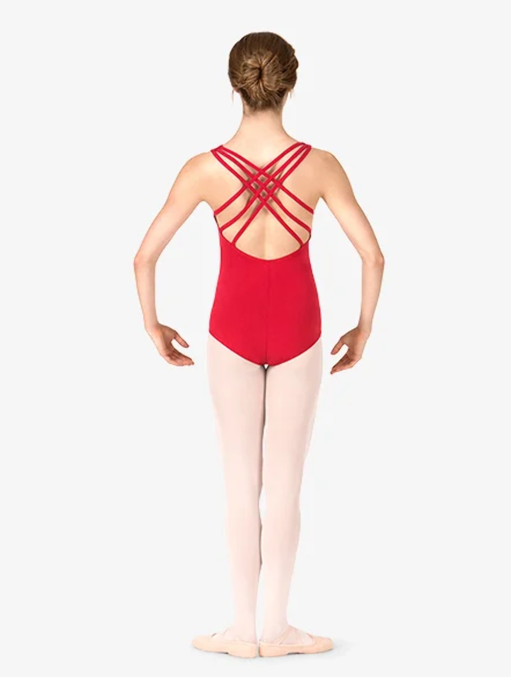 New Leotard Theatricals TH5527 Adult Sizes Red or Black Ballet